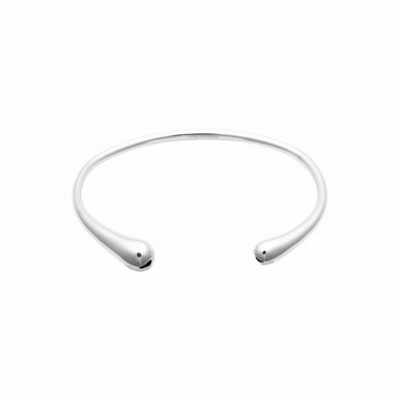 Bangle armband basic zilver