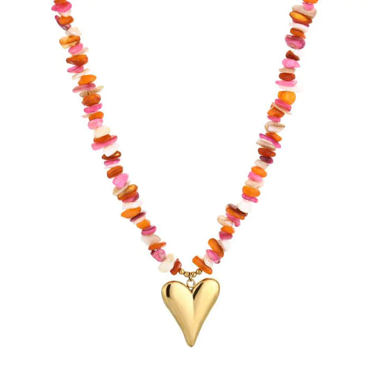 SUMMER COLOR ORANGE KETTING