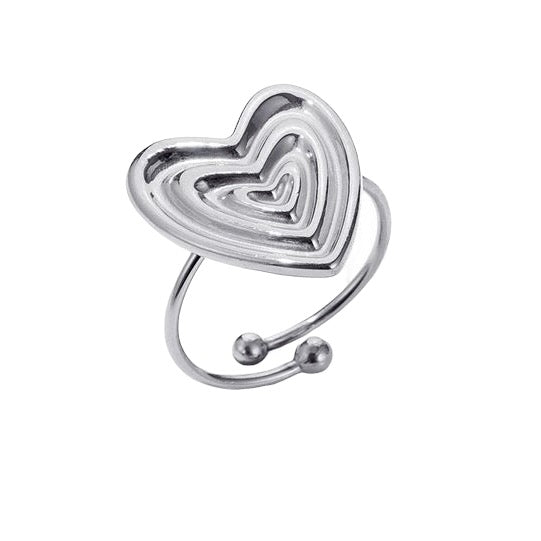 STATEMENT HEART RING