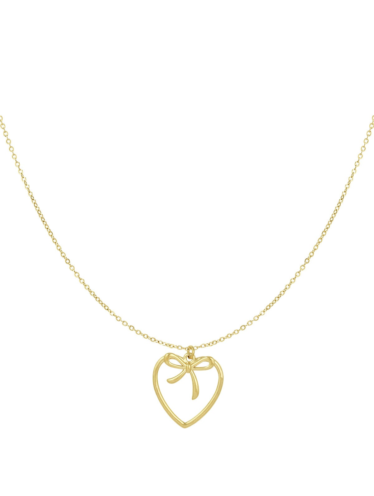 HEARTFELT BOW KETTING