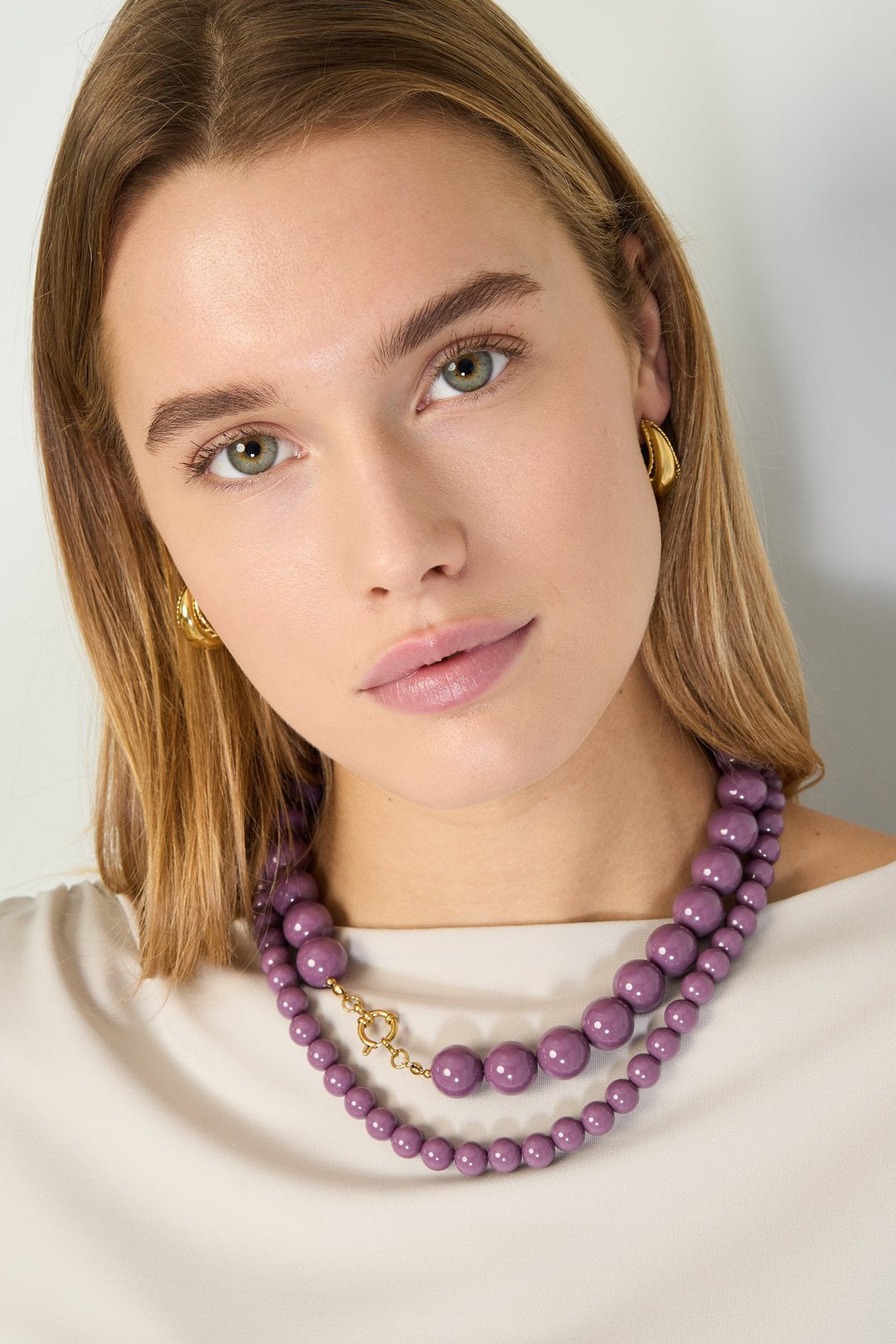 Be Ready Beaded Necklace - Lovely Pink