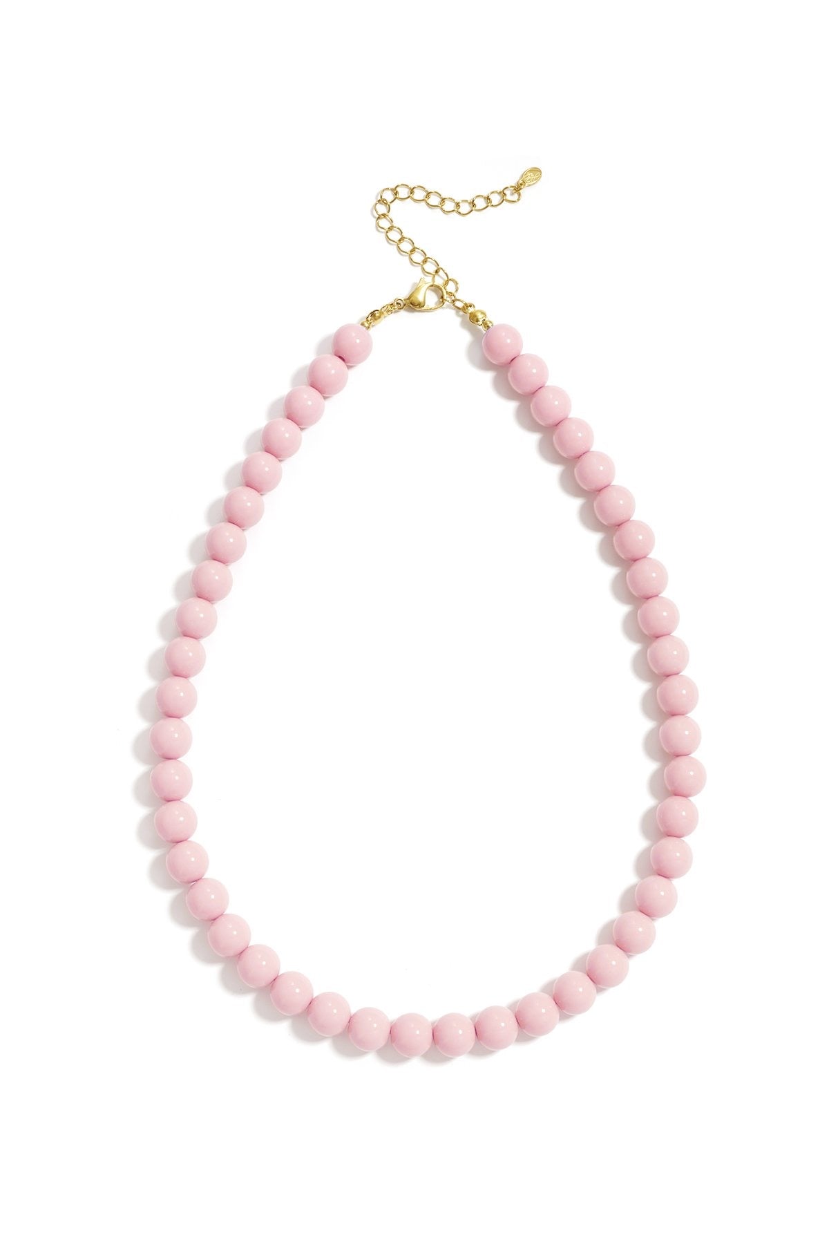 Be Ready Beaded Necklace - Coral