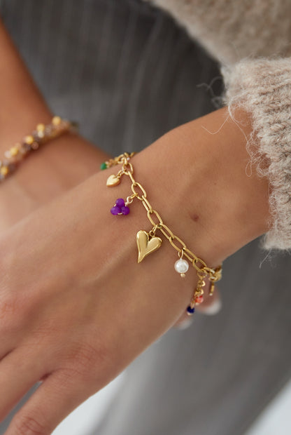 CHARM CASCADE ARMBAND