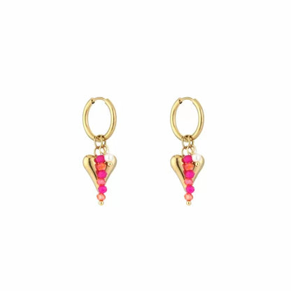 SUMMER HEART OORBELLEN