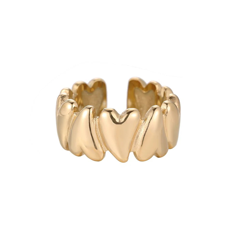 Multi Heart Ring
