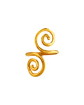 Twisted Spiral Ring