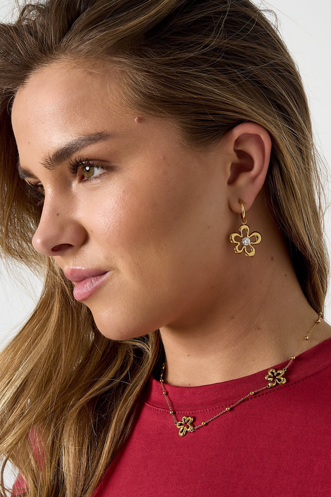 Glam Flower Earrings