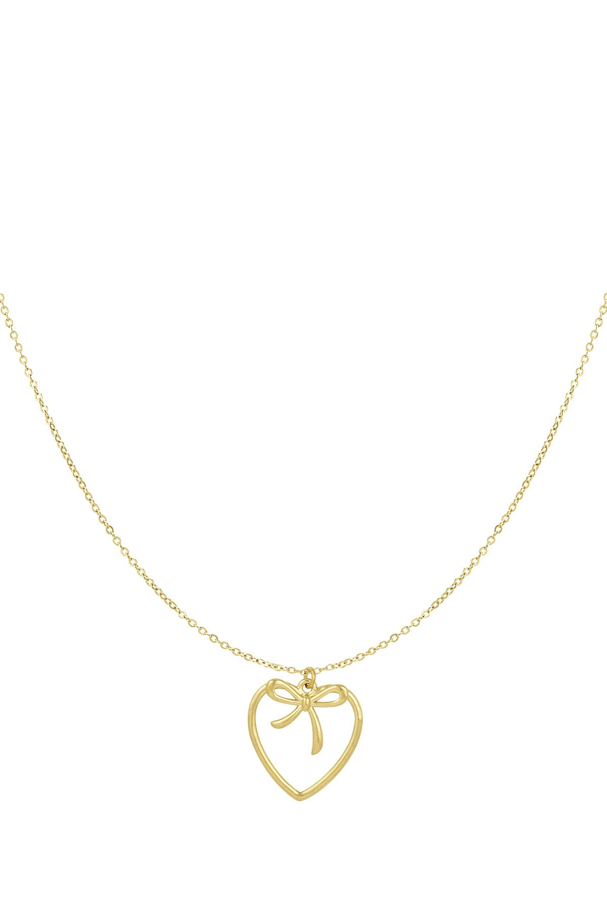 HEARTFELT BOW KETTING