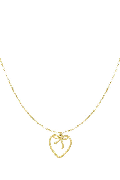 HEARTFELT BOW KETTING