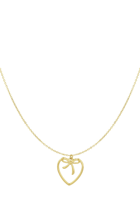 HEARTFELT BOW KETTING