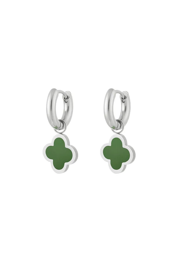 SIMPLE CLOVER OORBELLEN