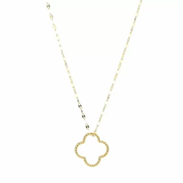 OPEN CLOVER KETTING