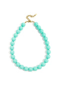 My Vibe Off Beaded Necklace - Lovely Blue