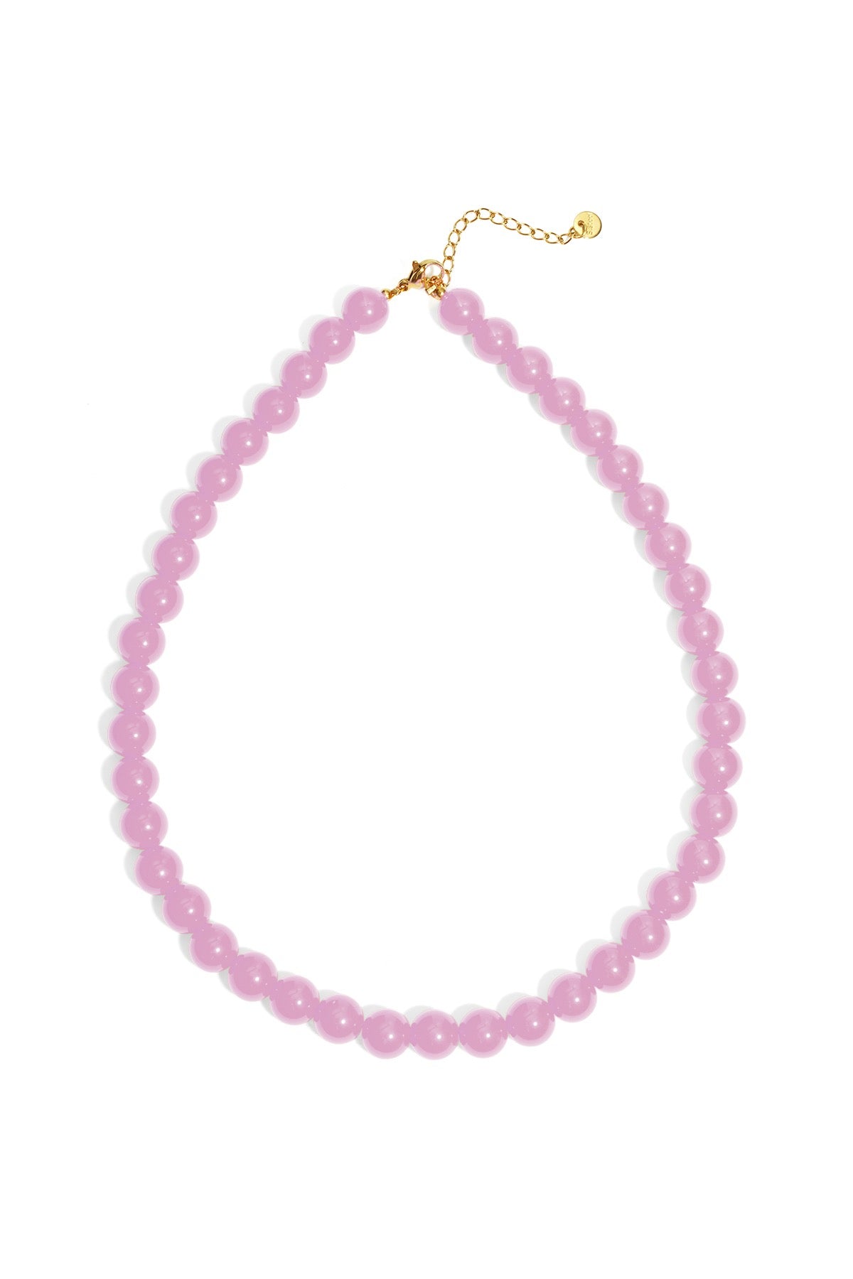 Kralenketting met roze mini kralen