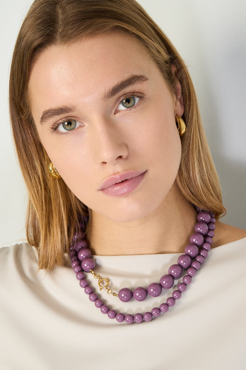 Kralenketting met kleine kralen