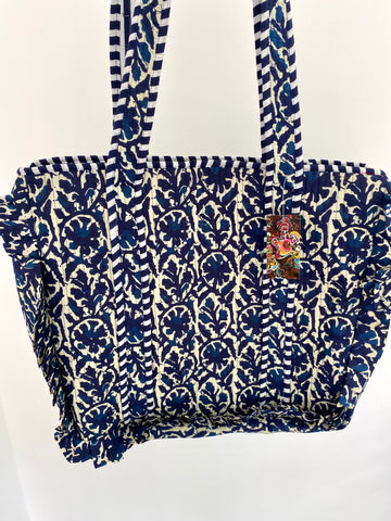 BLUE BEACH IBIZA SHOPPER RUCHES