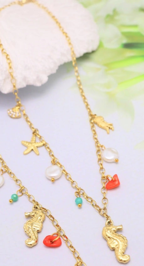 SEA HORSE KETTING