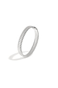 Chunky Striped Bangle Bracelet