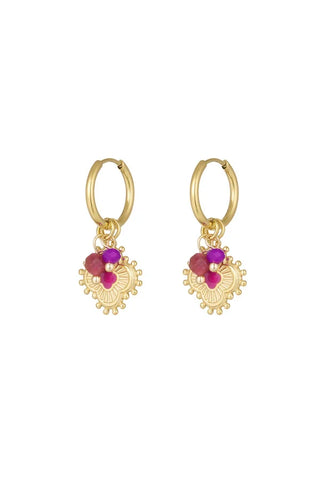 CLOVER CHARM OORBELLEN