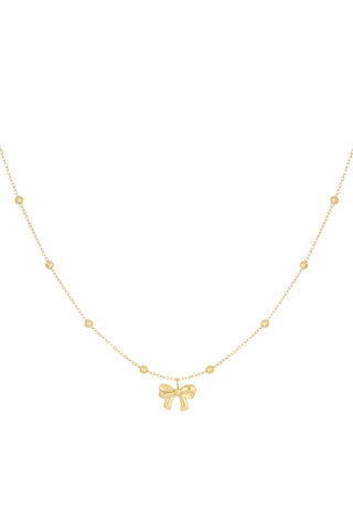 CUTE BOW KETTING