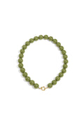 Statement Pop Beaded Necklace - Dark Green