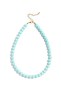 Be Ready Beaded Necklace - Sky Blue