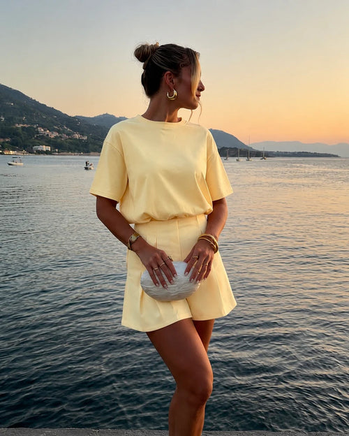 Lana Comfy Set - Yellow