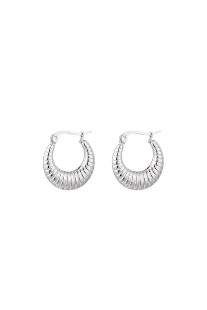 STRIPED HOOPS OORBELLEN