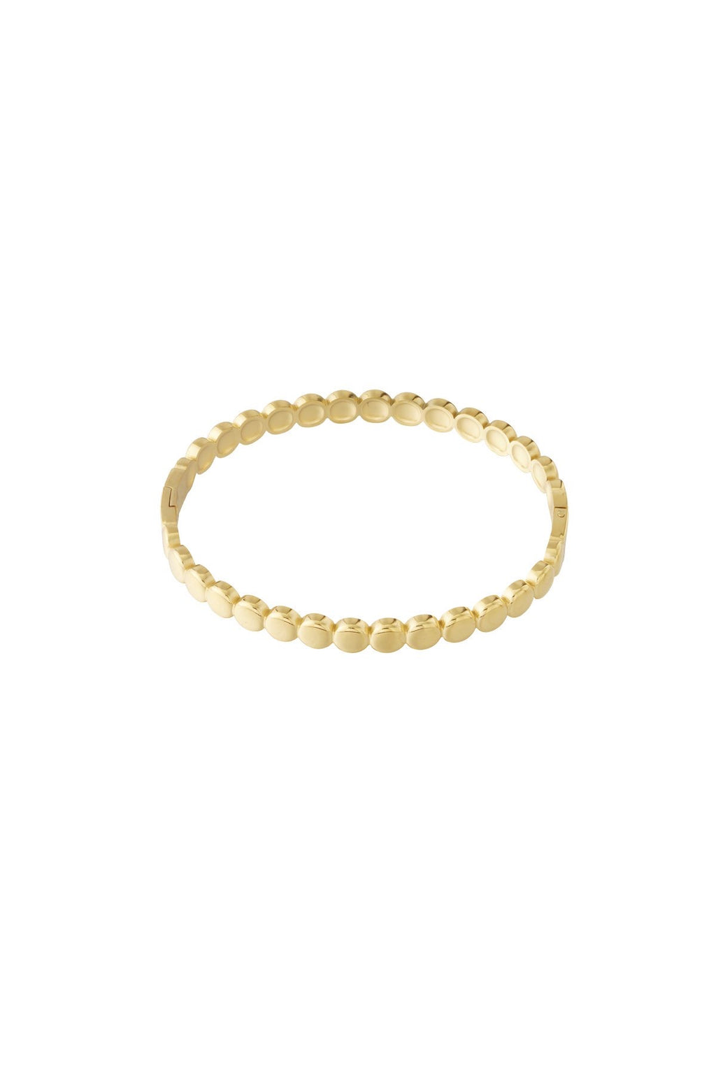 Bangle met stipjes in het goud