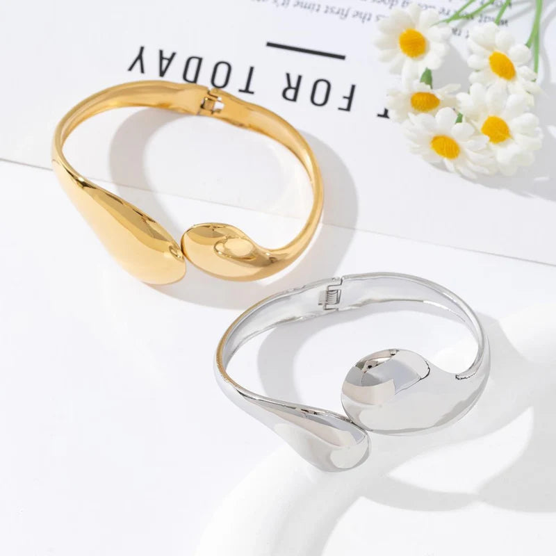 Bangle armbanden statement in goud en zilver