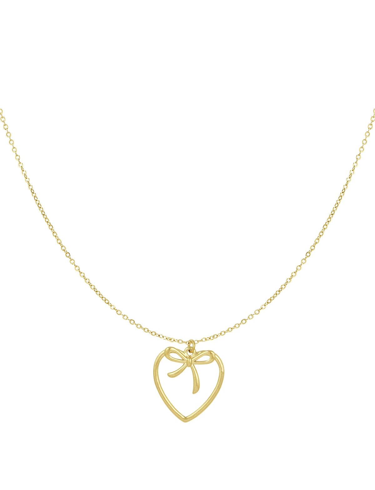 HEARTFELT BOW KETTING