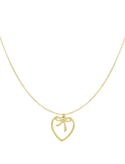 HEARTFELT BOW KETTING