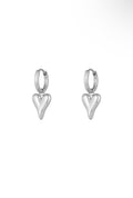 Musthave hartjes oorbellen waterproof zilver
