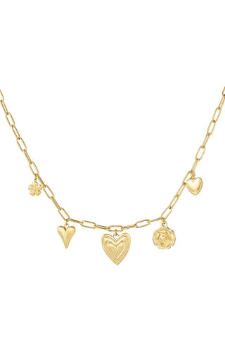 HEARTFELT CHARMS KETTING