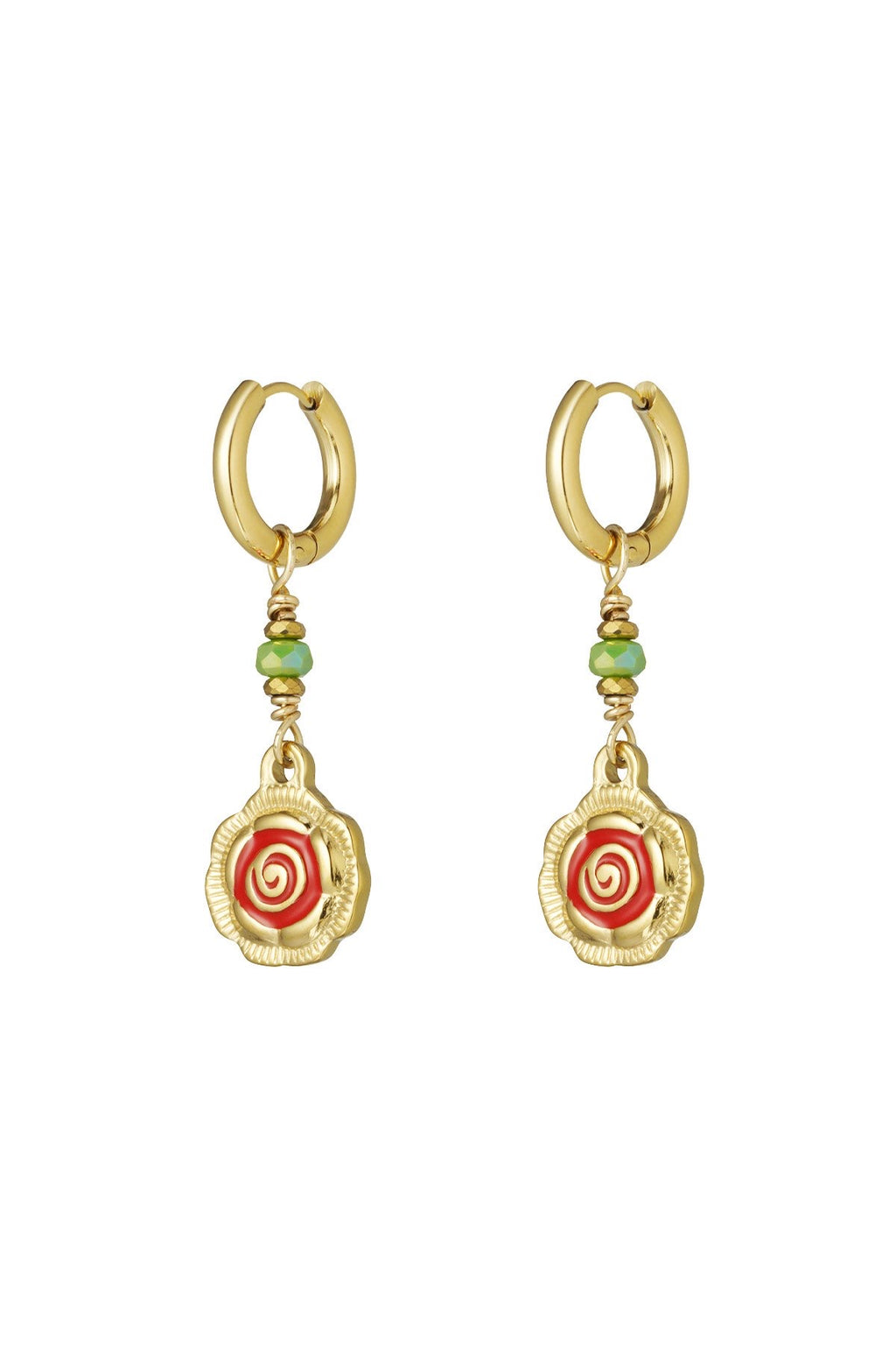 Rose Glow Earrings