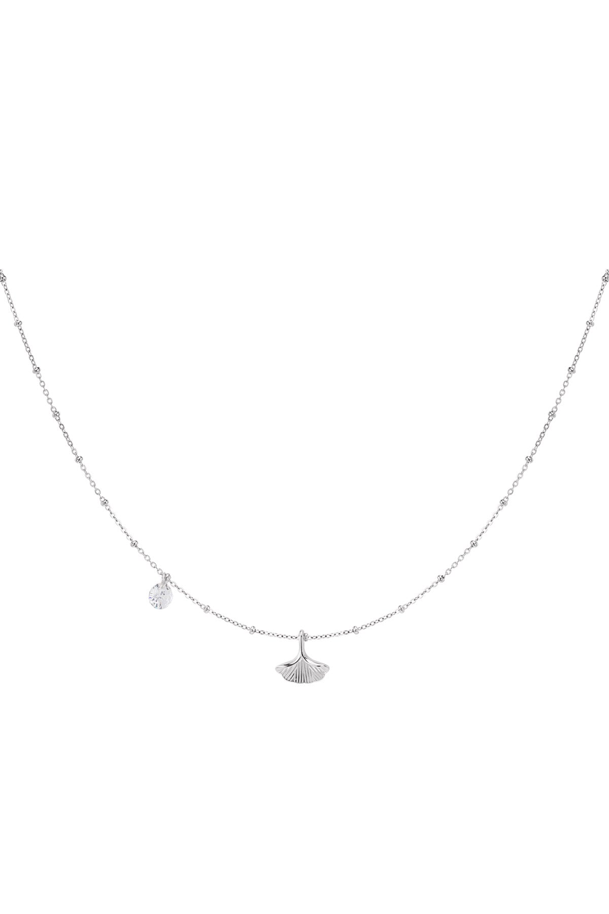 Ketting met hanger vin zilver