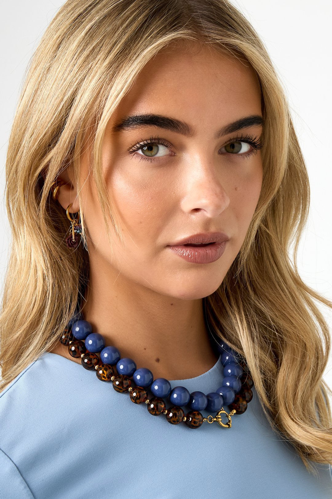 Kralenketting met grote kralen