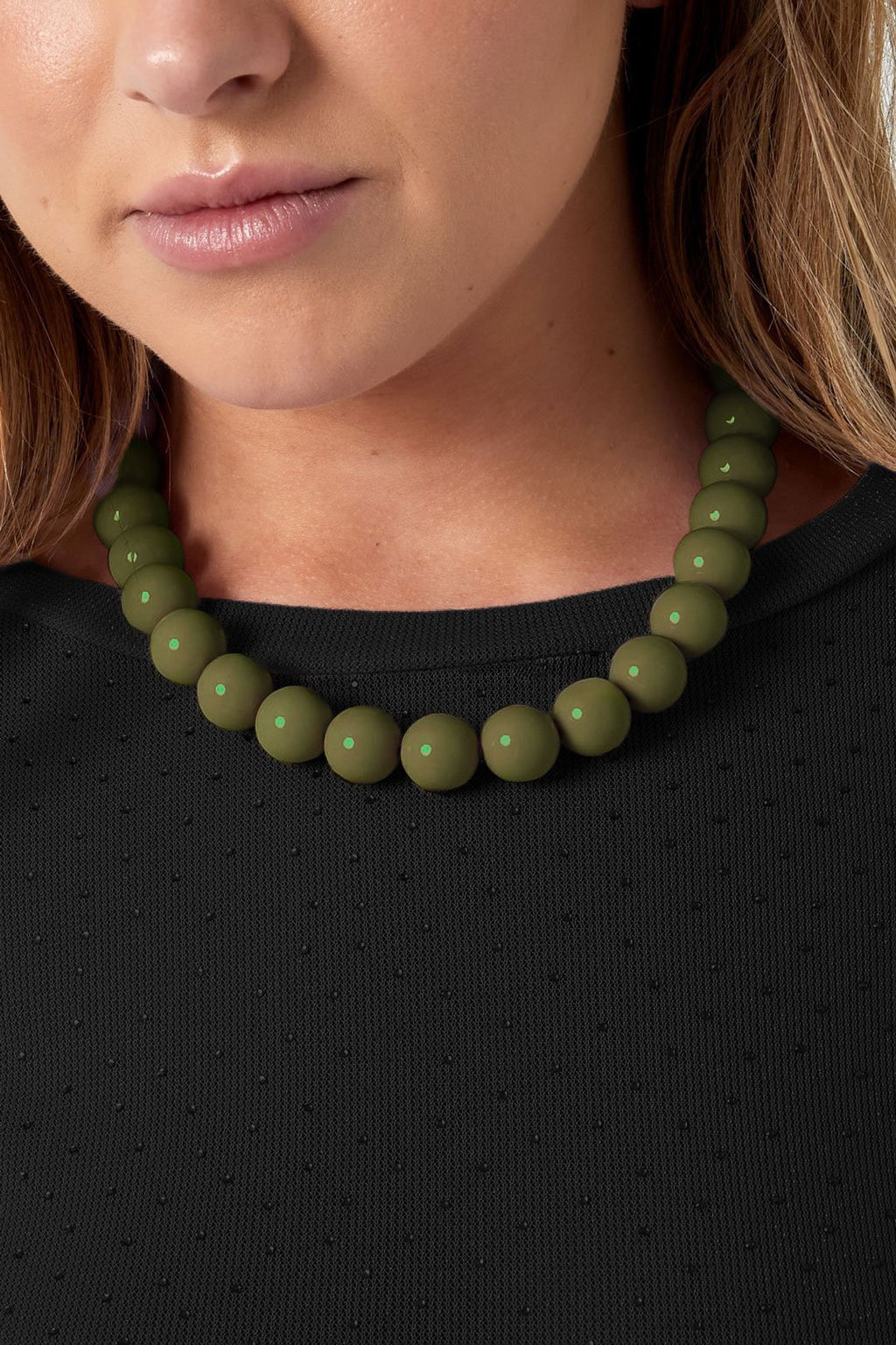 Kralenketting met grote kralen