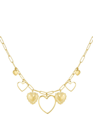 OPEN HEARTS KETTING