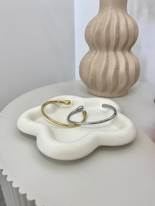Bangle armband basic goud en zilver