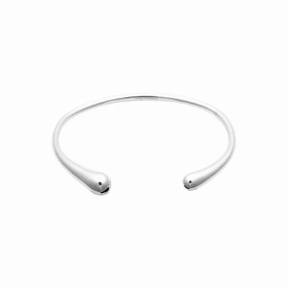 Bangle armband basic zilver