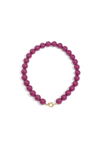 STATEMENT POP FUCHSIA KRALENKETTING